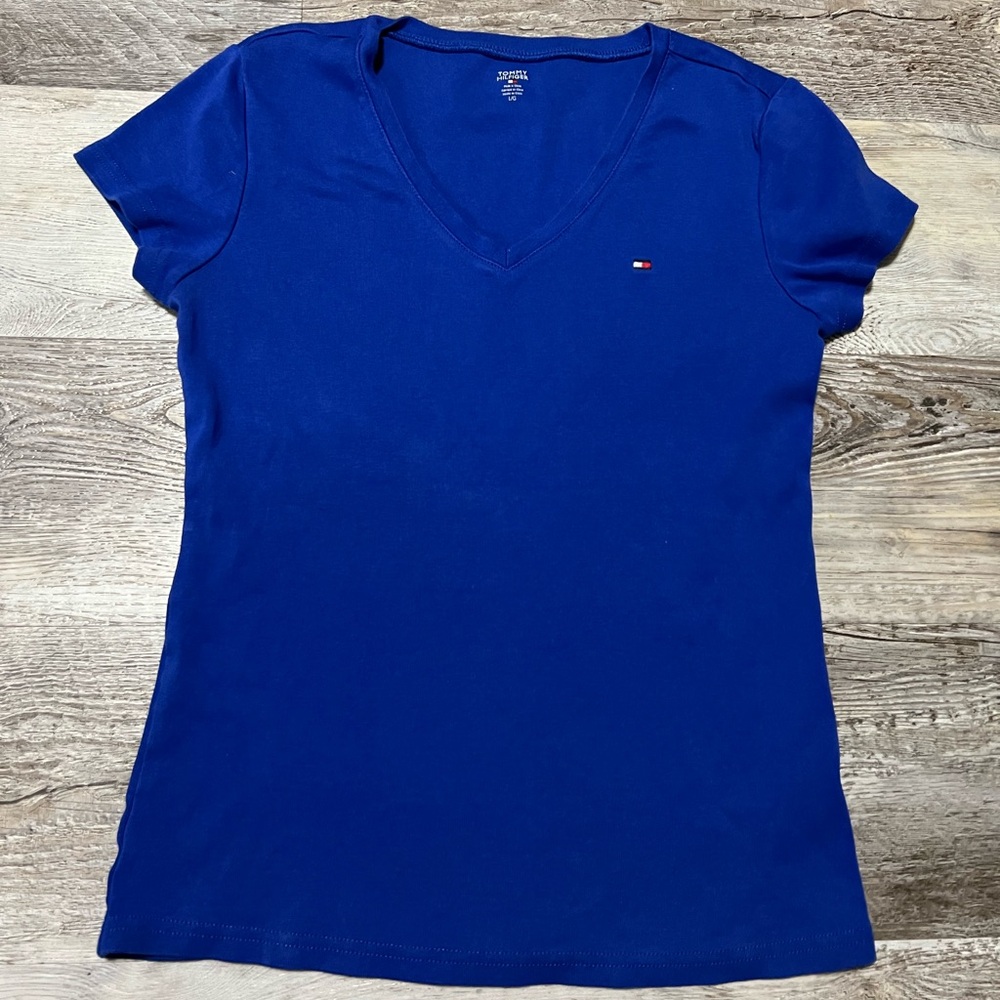 Tommy Hilfiger Dark Blue Women’s V Neck